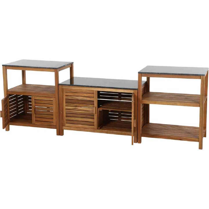 SIENA GARDEN Riva, outdoor-kitchen, Mittelteil, offen